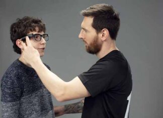 Lionel Messi discapacidad visual