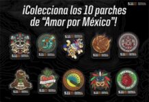 parches Amor por México 5.11 Tactical