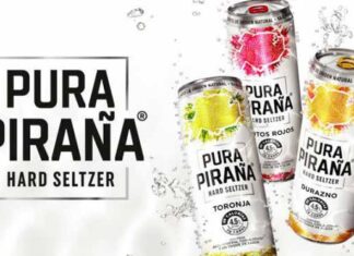 hard seltzer Pura Piraña