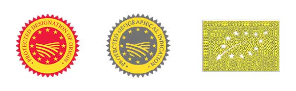 Campaña “Un viaje a Europa en cada bocado” invita a consumir productos de la UE 1 Sellos de Indicación Geográfica UE