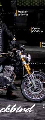 Blackbird, la nueva motocicleta Cafe Racer de Italika motocicleta Blackbird Italika