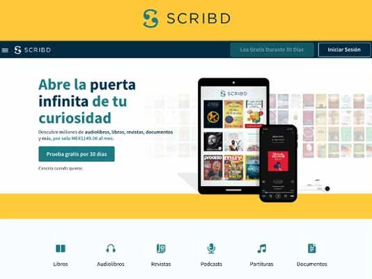 Scribd abre la puerta infinita a tu curiosidad en su nueva campaña crecimiento Scribd en México