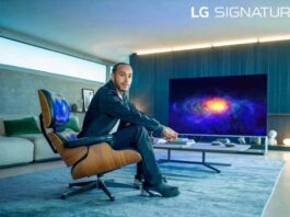 Lewis Hamilton LG Signature
