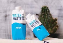 Water Matters, primer agua mexicana envasada en cartón Water Matters