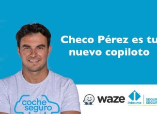Checo Pérez presta su voz para guiarte en el camino a través de Waze voz de Checo Pérez en Waze