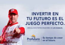patrocinio Profuturo Diablos Rojos