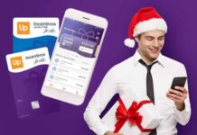 Incentivos Navideños para motivar a colaboradores para 2021 tarjeta incentivos navideños Up Sí Vale