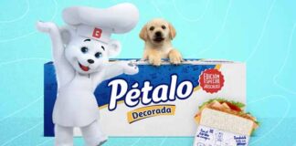 servilletas decoradas Pétalo Bimbo