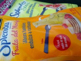 Splenda Stevia y Fruta del Monje en bolsa
