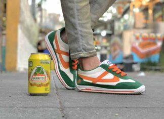 Panam lanza edición especial de tenis inspirados en Jarritos edición especial Jarritos x Panam