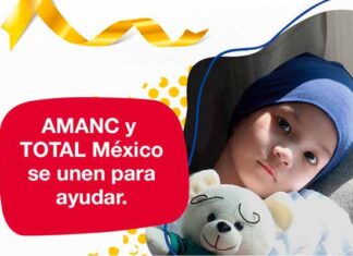 Total entrega a AMANC monto recaudado en campaña #SeptiembreDorado Total entrega donativo a AMANC