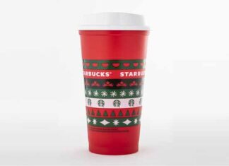 vaso Starbucks ugly sweater