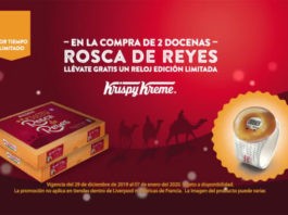 La tradicional dona de Rosca de Reyes llega a Krispy Kreme dona rosca de reyes Krispy Kreme