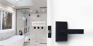 color negro en manijas