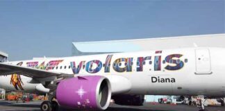 avión Volaris Wonder Woman