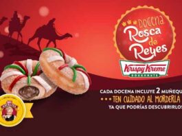 Inicia 2021 con una docena de Rosca de Reyes de Krispy Kreme rosca de reyes Krispy Kreme