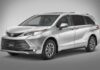 Toyota Sienna 2021: la miniván ahora es híbrida Toyota Sienna 2021