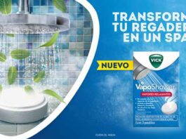 Vick VapoShower convierte tu regadera en spa Vick VapoShower