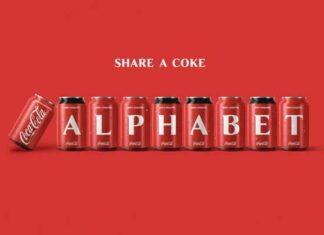 letras del abecedario Coca Cola