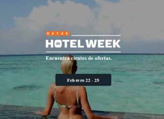 ofertas Hotel Week Kayak