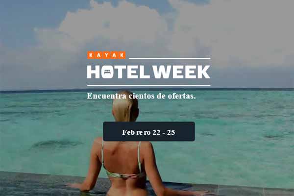 ofertas Hotel Week Kayak