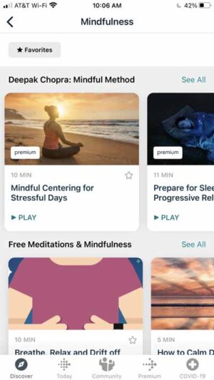 Método Mindful Deepak Chopra