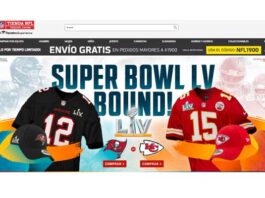 lanzamiento TiendaNFL.com.mx
