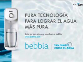 bebbia lanza campaña para demostrar por qué es tan simple como el agua Tan simple como el agua bebbia