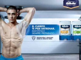 Tips de Gillette Antitranspirante para deportistas Gillette HydraGel Antitranspirante
