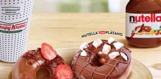 donas de Nutella Krispy Kreme