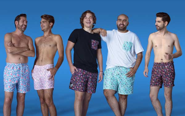 trajes-de-bano-hombre trajes de baño Ugly Duckling