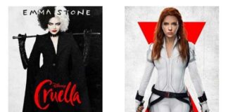 estreno Cruella y Black Widow