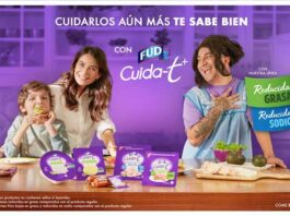Mario Aguilar recomienda la línea FUD CuidaT+ reducida en grasa y sodio Mario Aguilar FUD Cuidat+