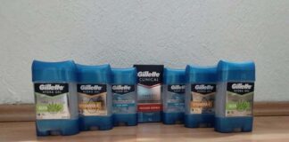 antitranspirantes en gel Gillette