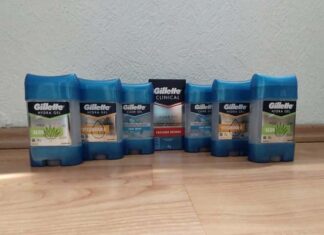 antitranspirantes en gel Gillette