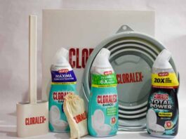 Cloralex limpieza inodoro