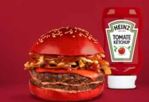 Heinz Tomato Ketchup Burger
