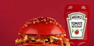 Heinz Tomato Ketchup Burger