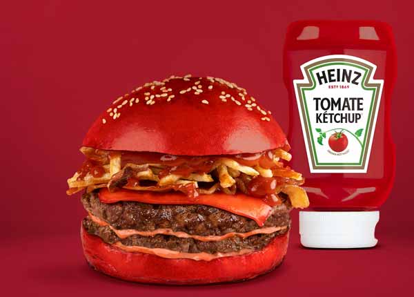 Heinz Tomato Ketchup Burger