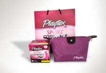 Trivia: Mantente en movimiento en casa con Playtex Sport Compact tampones Playtex Sport Compact
