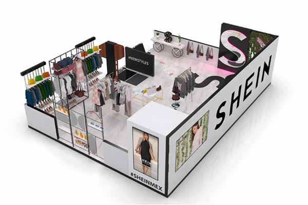 pop-up store Shein
