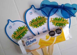 Helados Nestlé La Lechera lanza nuevo sabor Dulce de Mango paleta Dulce de Mango La Lechera