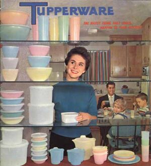 Tupperware en los 60's
