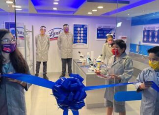 laboratorio de higiene antibacterial Lysol