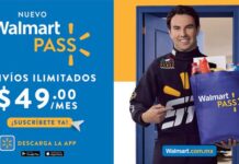 Checo Pérez embajador Walmart Pass