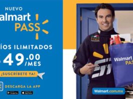 Checo Pérez embajador Walmart Pass