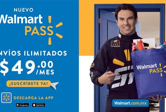 Checo Pérez embajador Walmart Pass