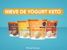 Nutrisa presenta su primera nieve de yogurt Keto nieve de yogurt keto Nutrisa