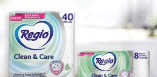 Regio Clean & Care remueve bacterias