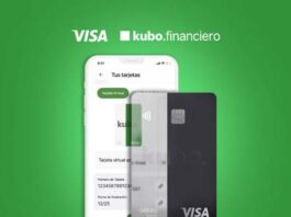tarjeta de débito kubo Visa